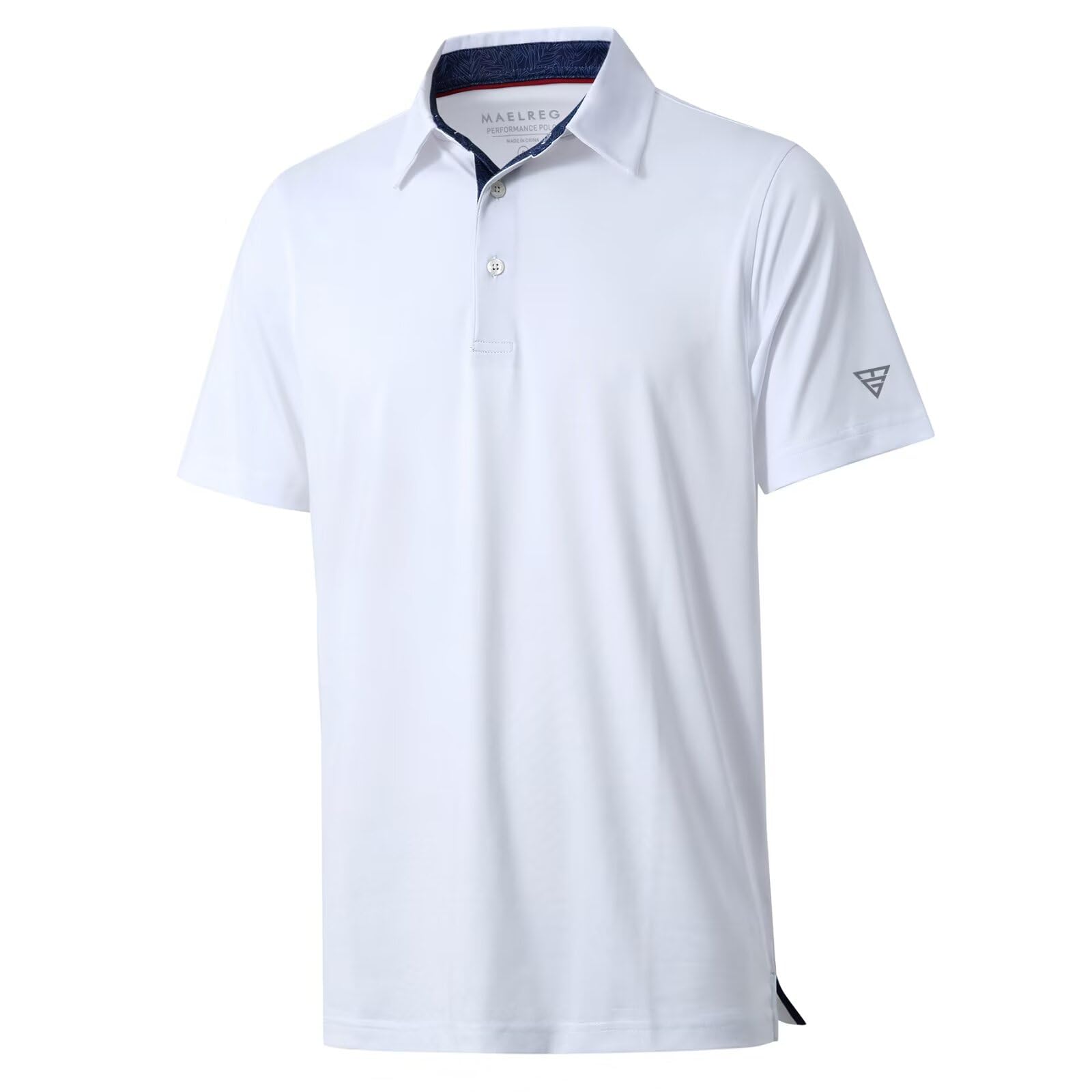 MAELREG Men's Golf Polo Shirts Dry Fit Performance Short & Long Sleeve
