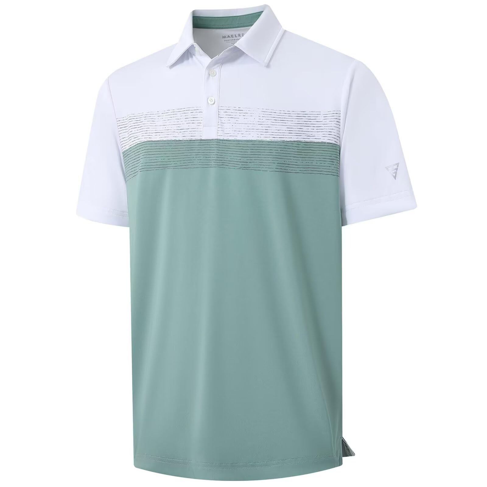MAELREG Golf Shirts for Men Dry Fit Moisture Wicking Performance Polo