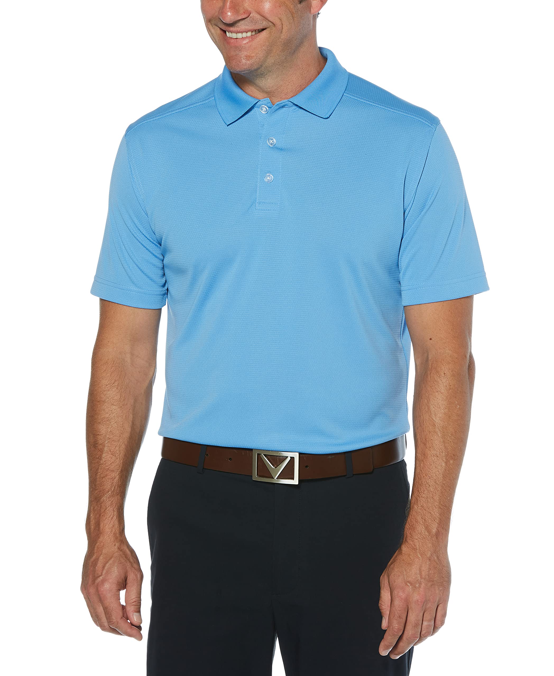 Callaway Men's Performance Golf Polo Shirt with Sun Protection UPF