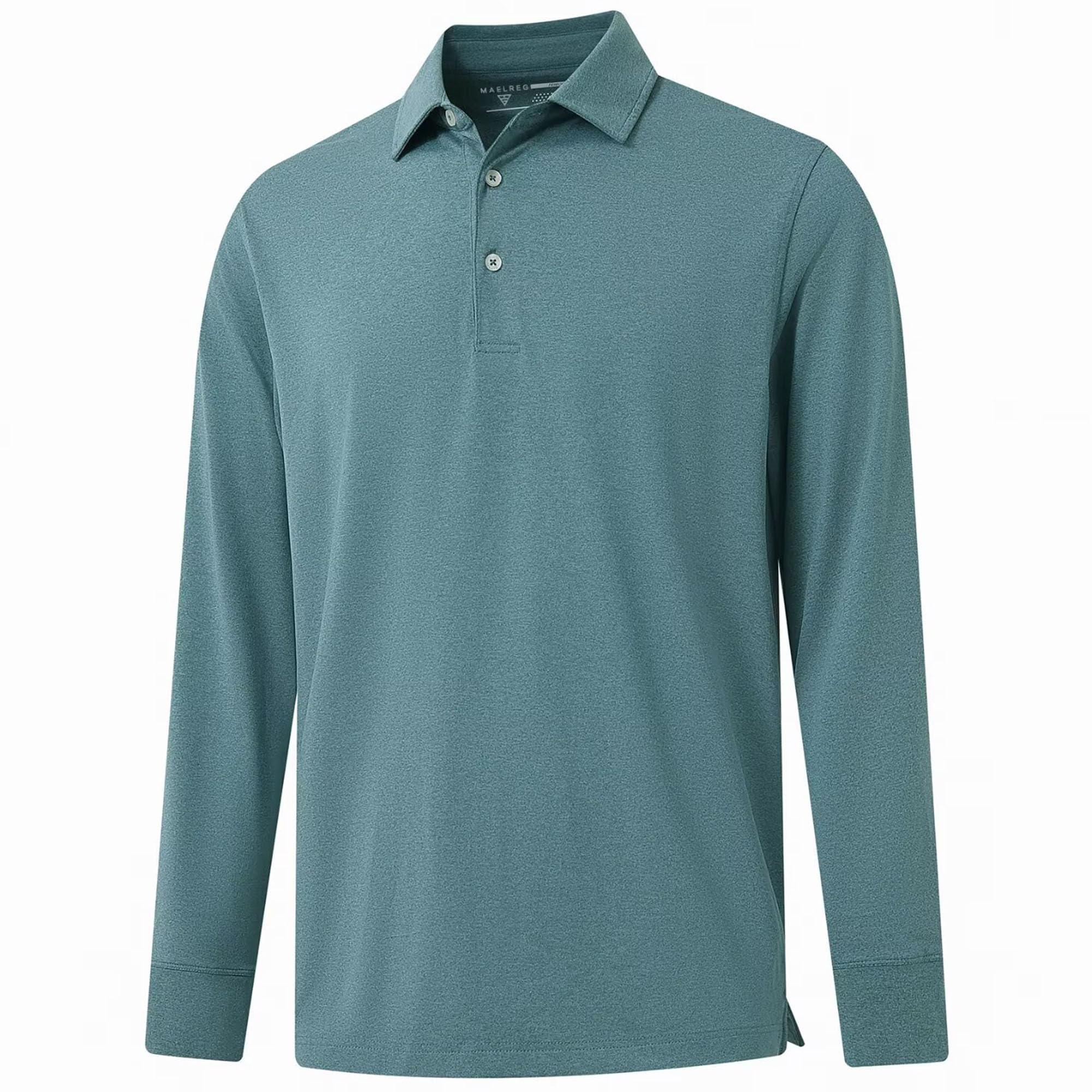 MAELREG Golf Shirts for Men Dry Fit Performance Lightweight Short Long Sleeve