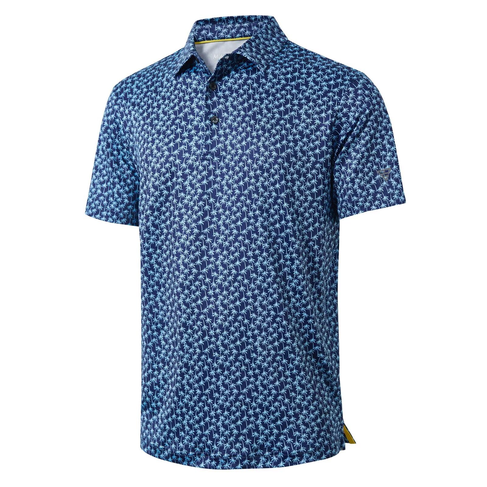 MAELREG Golf Polo Shirts for Men Dry Fit Moisture Wicking Performance