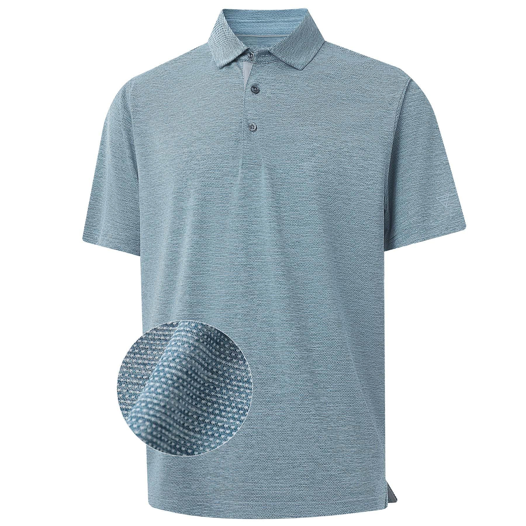 MAELREG Men's Golf Polo Shirts Dry Fit Moisture Wicking Performance Short Sleeve